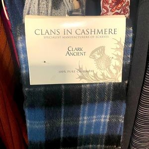 100% Cashmere Scottish Scarf